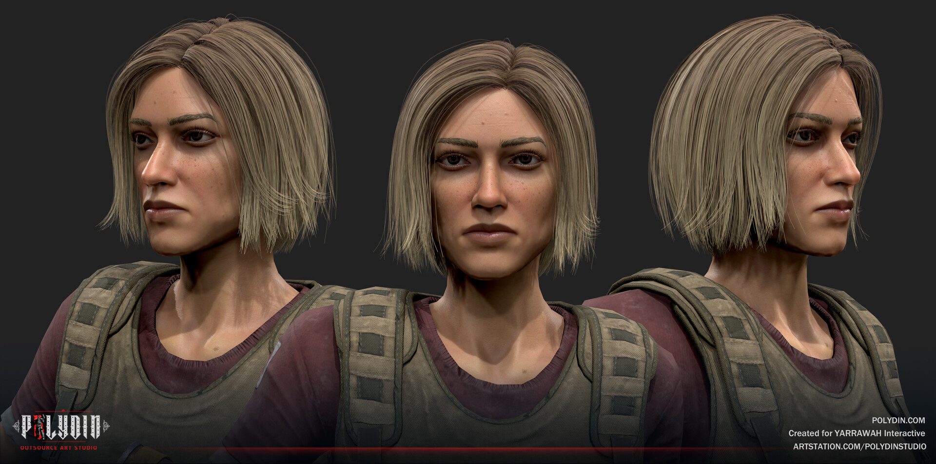 Hair Sculpting Methods for Dota 2 Characters — polycount