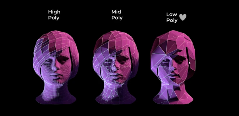 Features of the Low-Poly Art