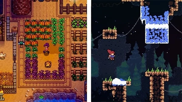 1. stardew vs celeste Polydin