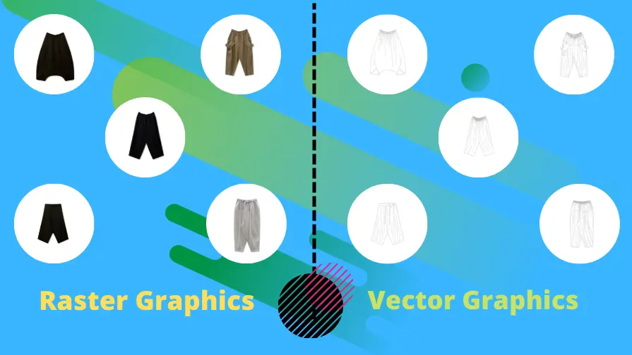 3. Raster graphic vs Vector Graphic Polydin